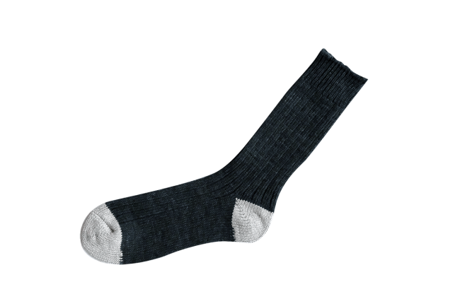 Luxurious Cotton Ribbed Socks