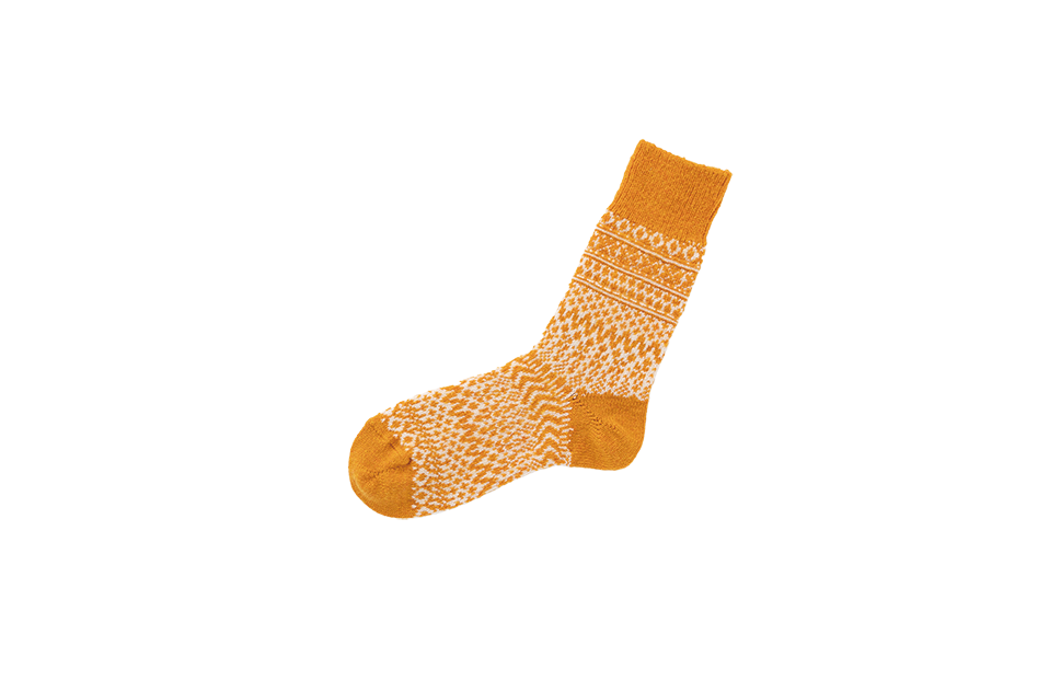 Wool Jacquard Socks
