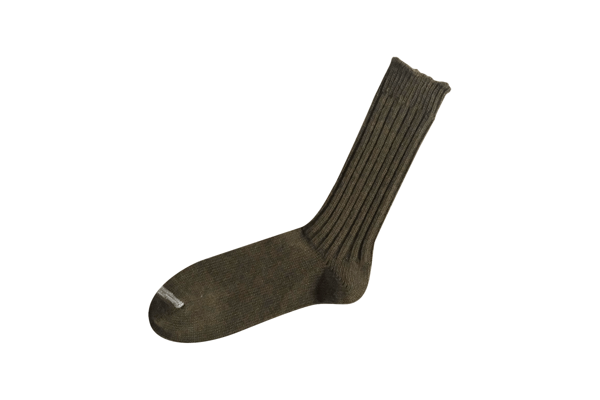 Wool Ribbed Socks