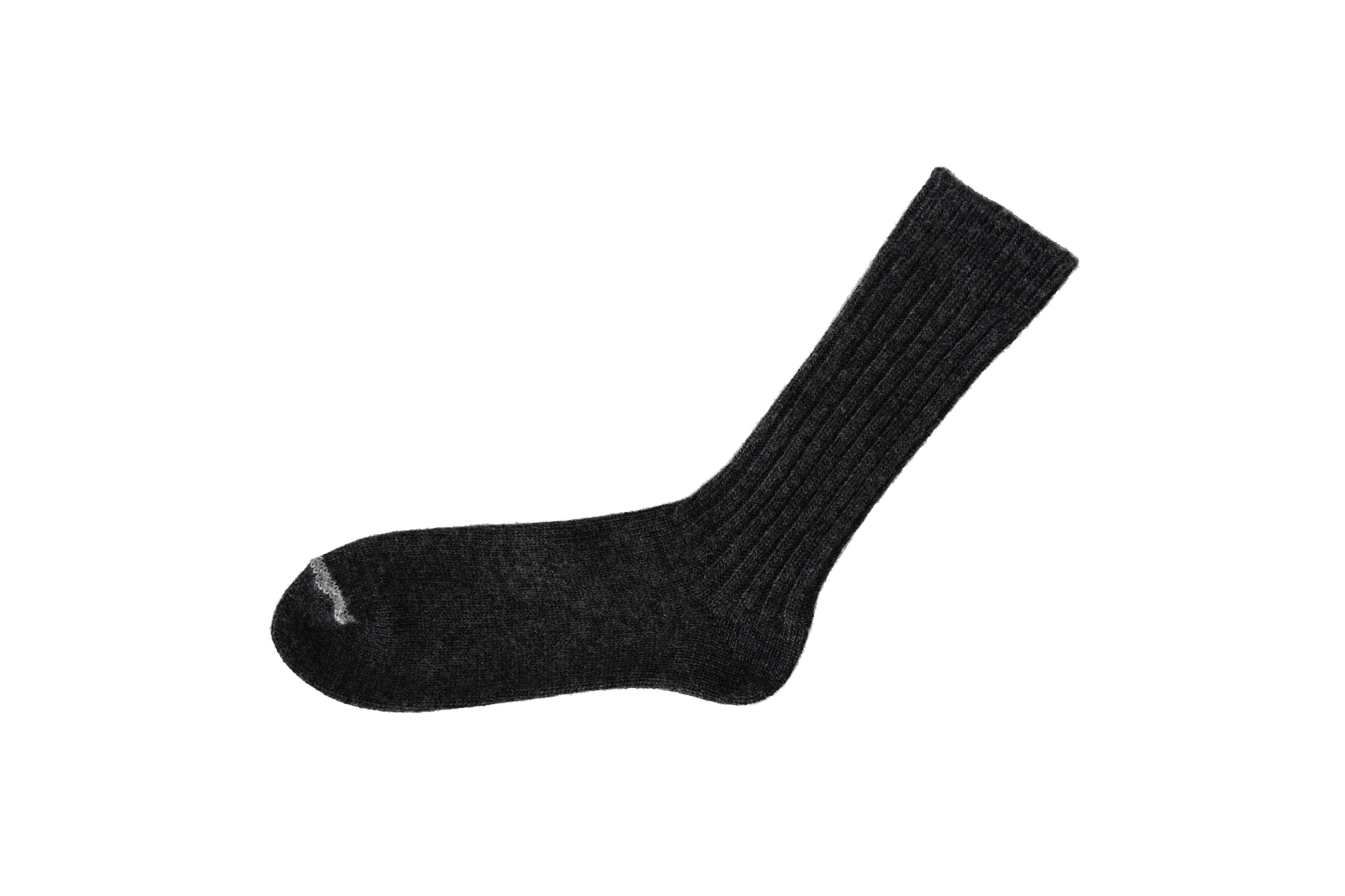 Wool Ribbed Socks
