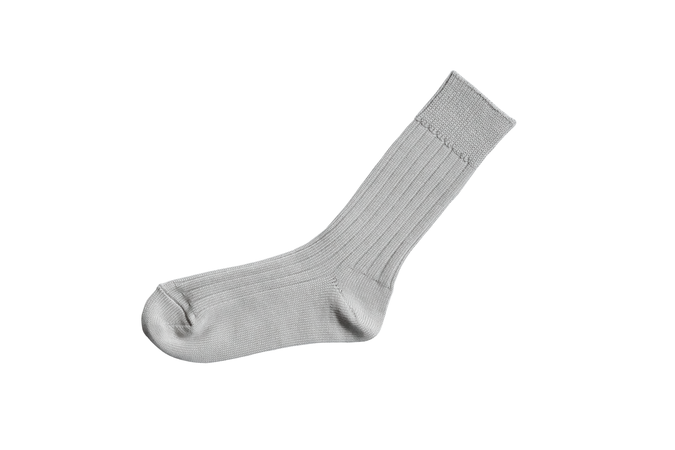 Egyptian Cotton Ribbed Socks