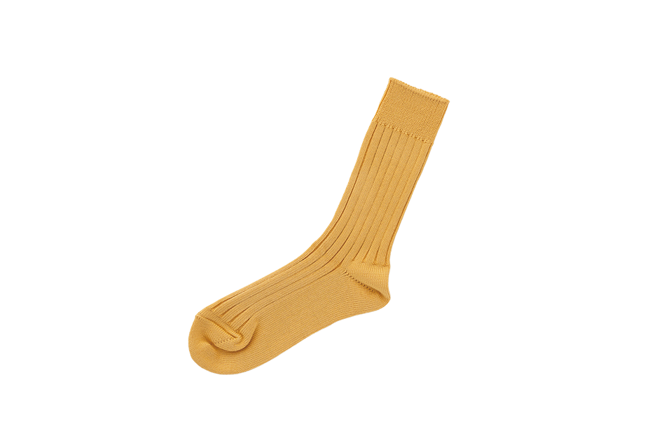 Egyptian Cotton Ribbed Socks