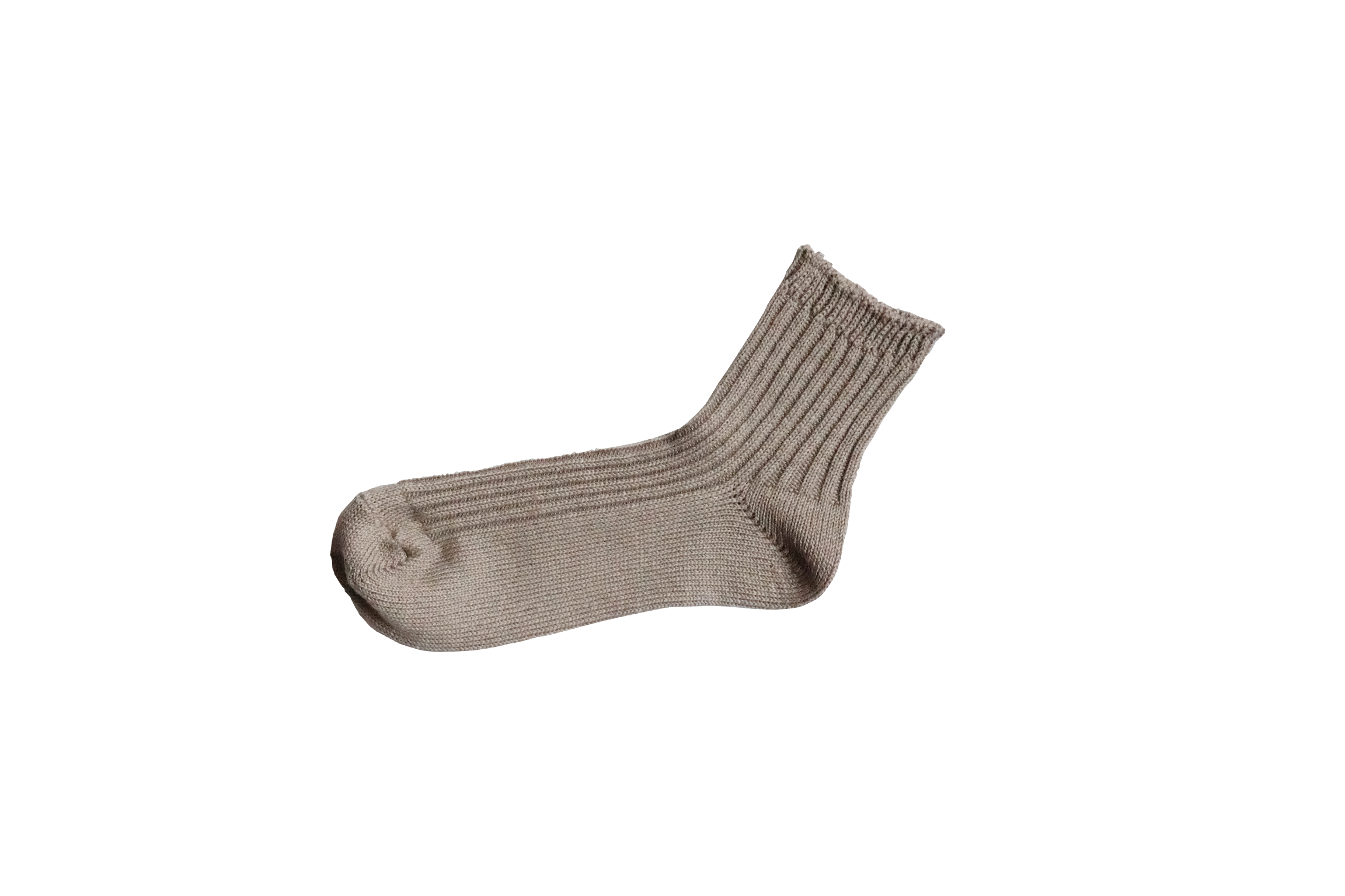 Linen Ribbed Socks