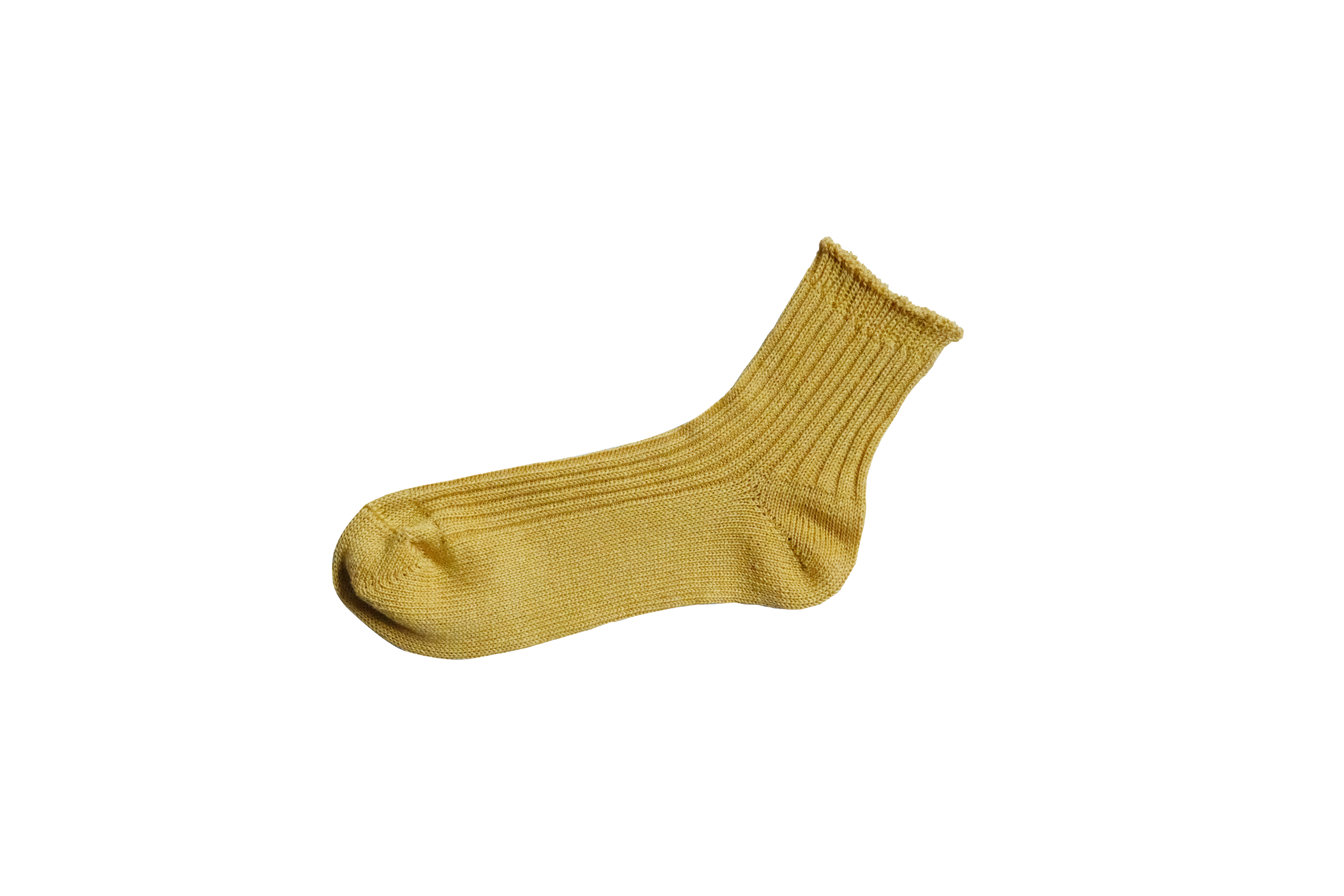 Linen Ribbed Socks